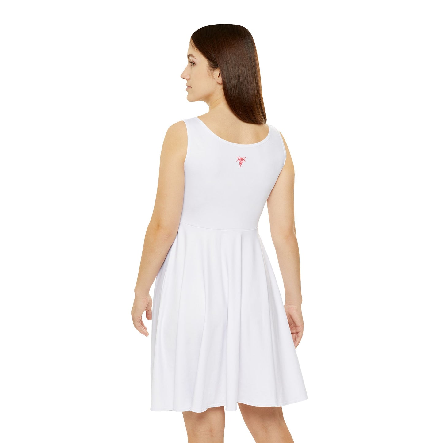 ROSE and CROWN Dress, Women's Skater Dress | Cute Casual Summer Dress, Beach Outfit, Party Wear