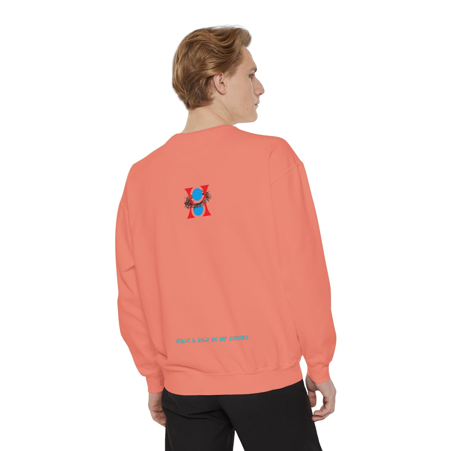 ROSE AND CROWN Sweatshirt, Vintage Floral Apparel
