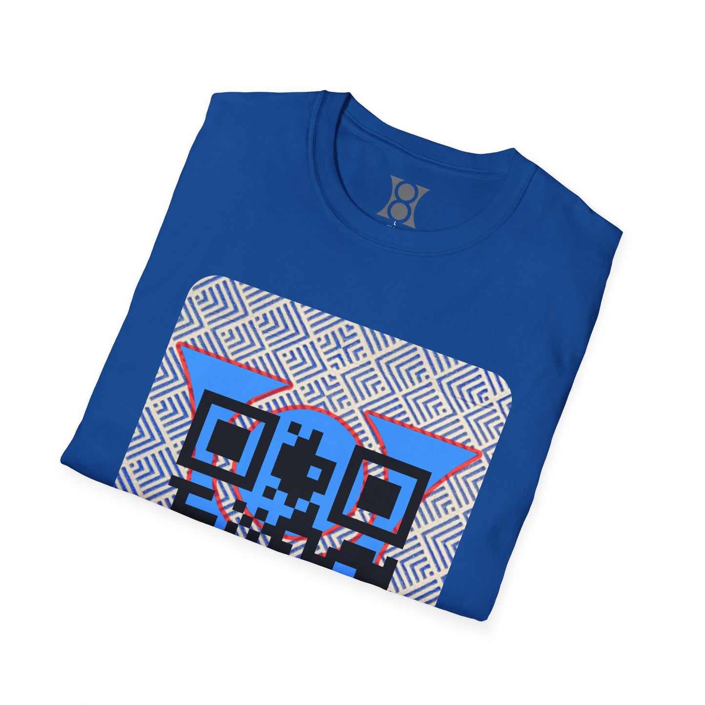 MATRIX STYLE QR Code T-Shirt, Unisex Graphic Tee