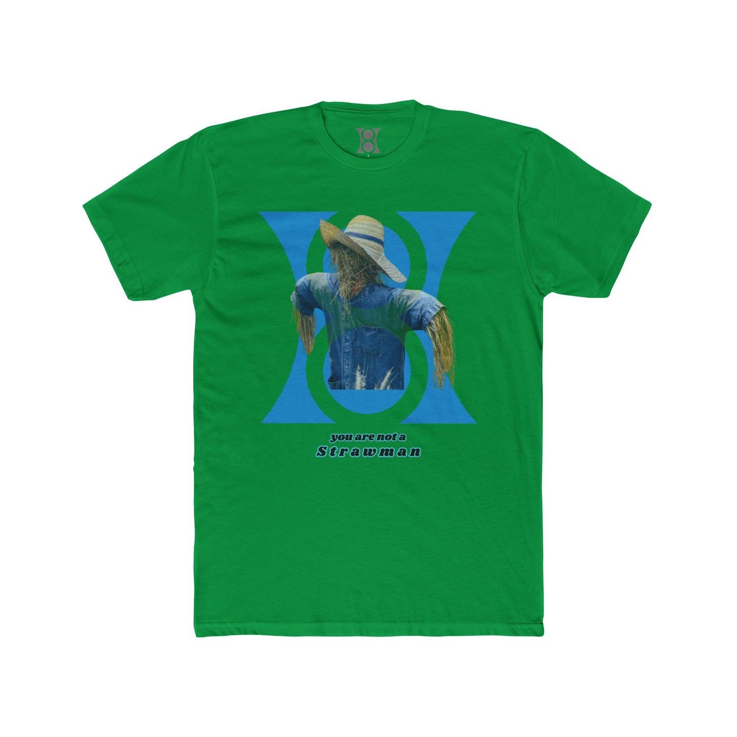 STRAWMAN (BLK) Graphic Motivational Shirt, Positive Vibes, Casual Wear