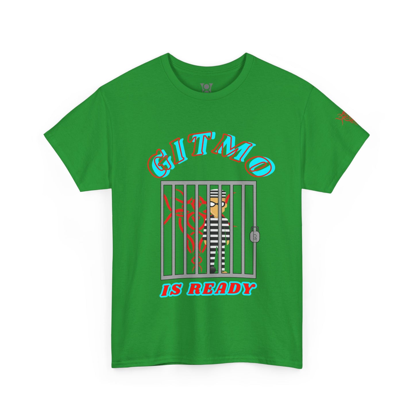 GITMO IS READY, Unisex Heavy Cotton Tee, Humor Shirt