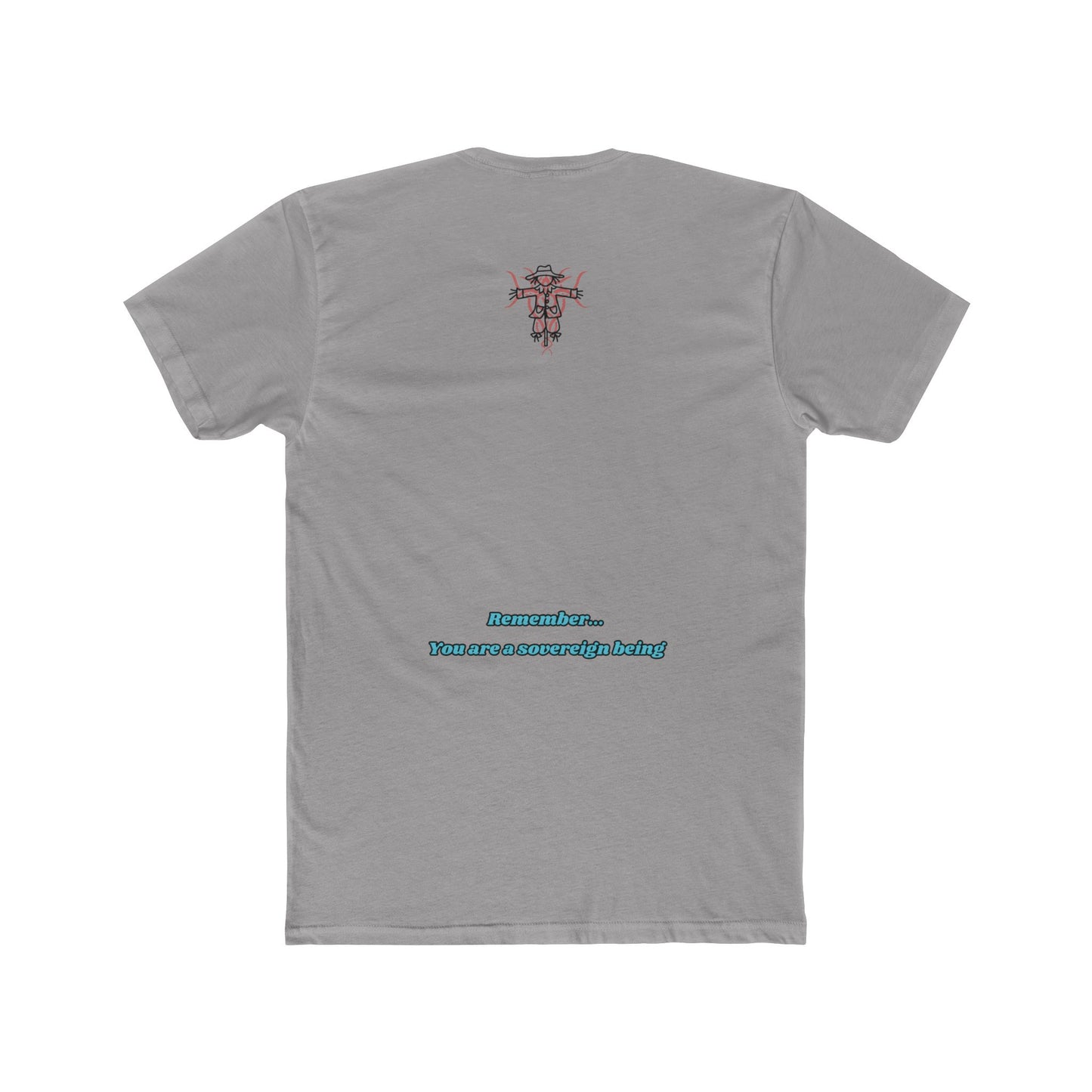 STRAWMAN (BLK) Graphic Motivational Shirt, Positive Vibes, Casual Wear