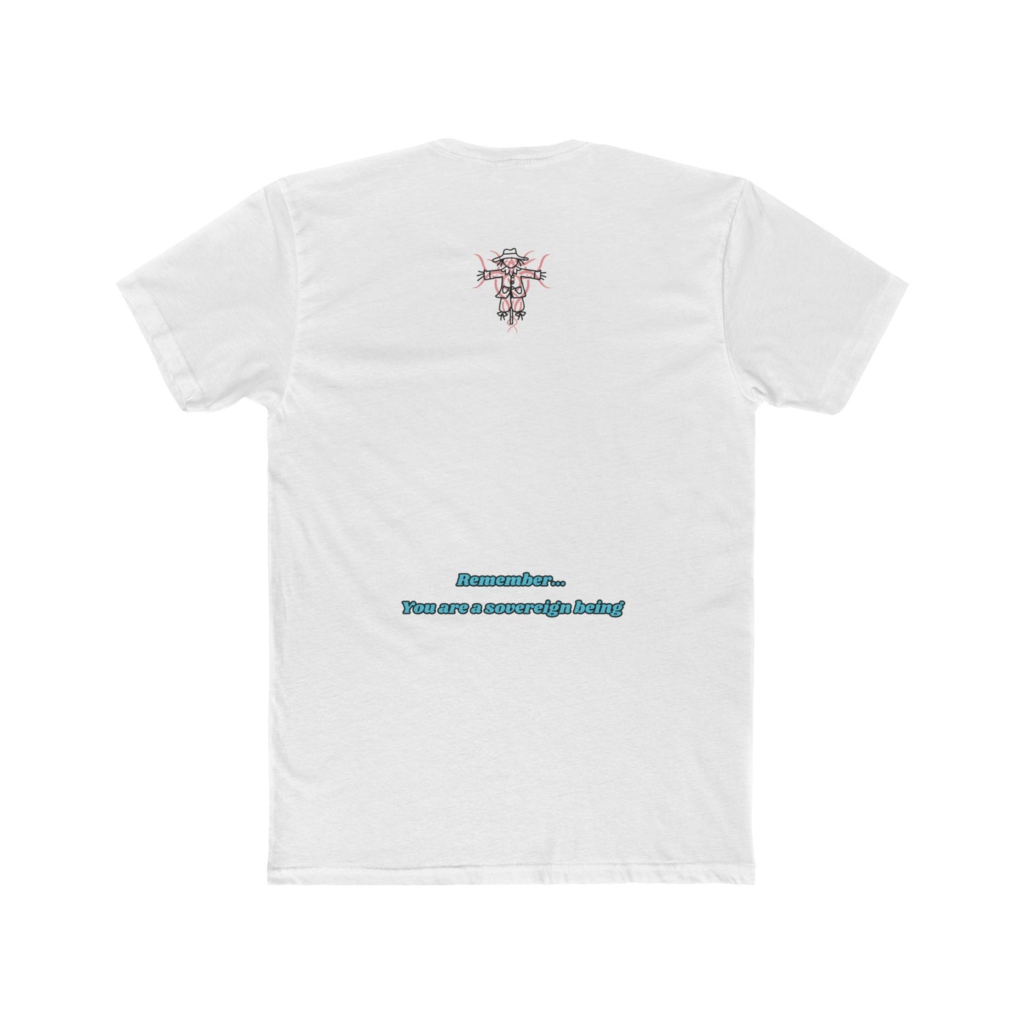 STRAWMAN (BLK) Graphic Motivational Shirt, Positive Vibes, Casual Wear