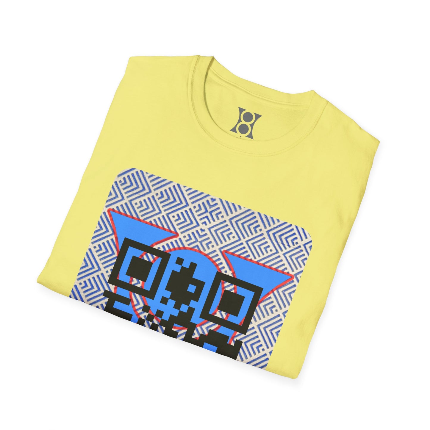 MATRIX STYLE QR Code T-Shirt, Unisex Graphic Tee