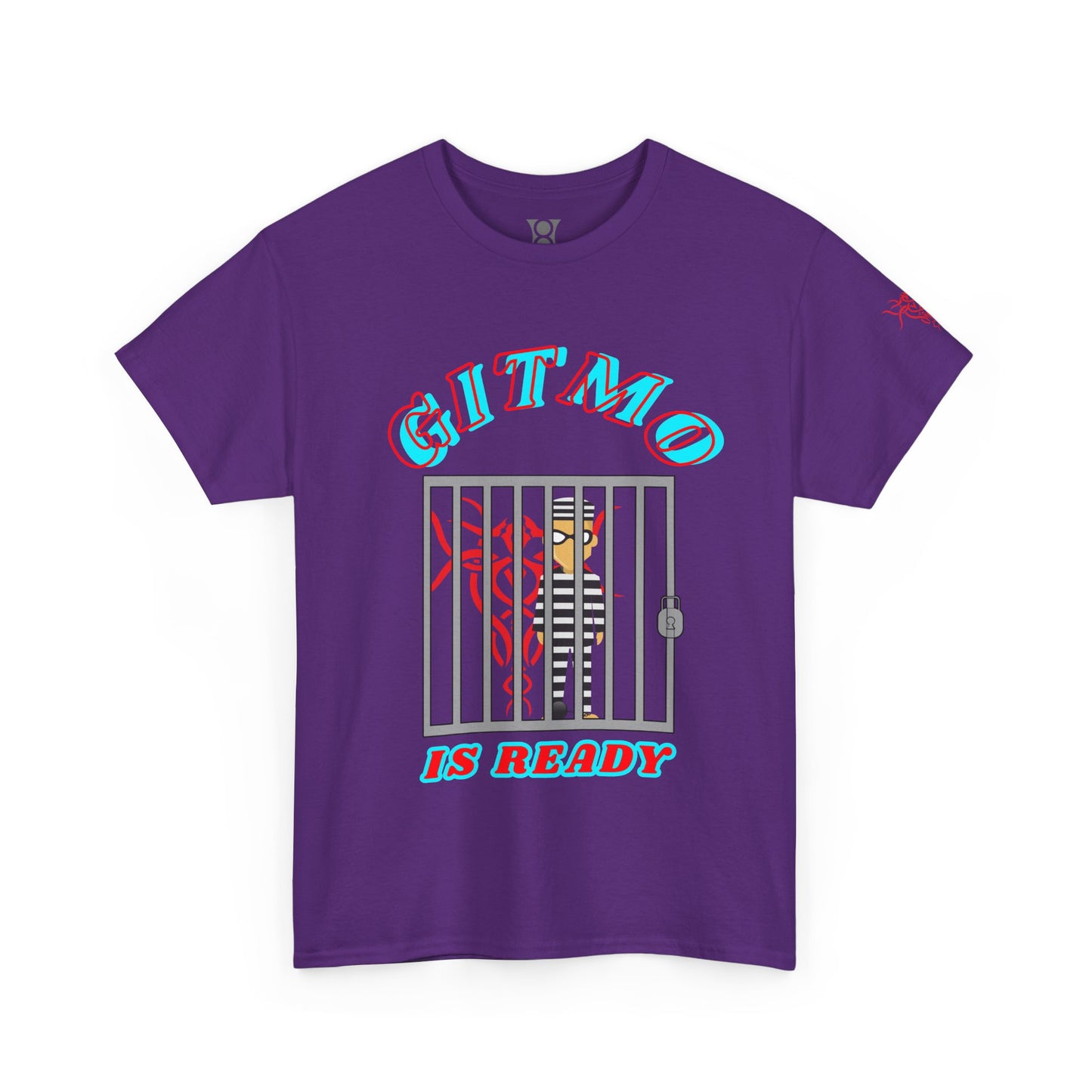 GITMO IS READY, Unisex Heavy Cotton Tee, Humor Shirt