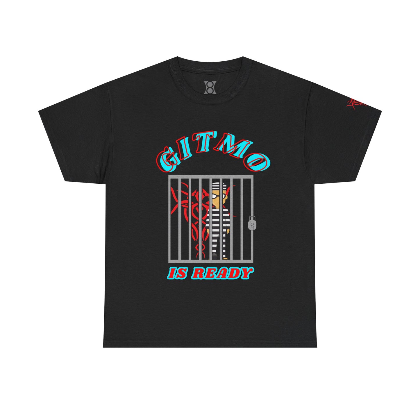 GITMO IS READY, Unisex Heavy Cotton Tee, Humor Shirt