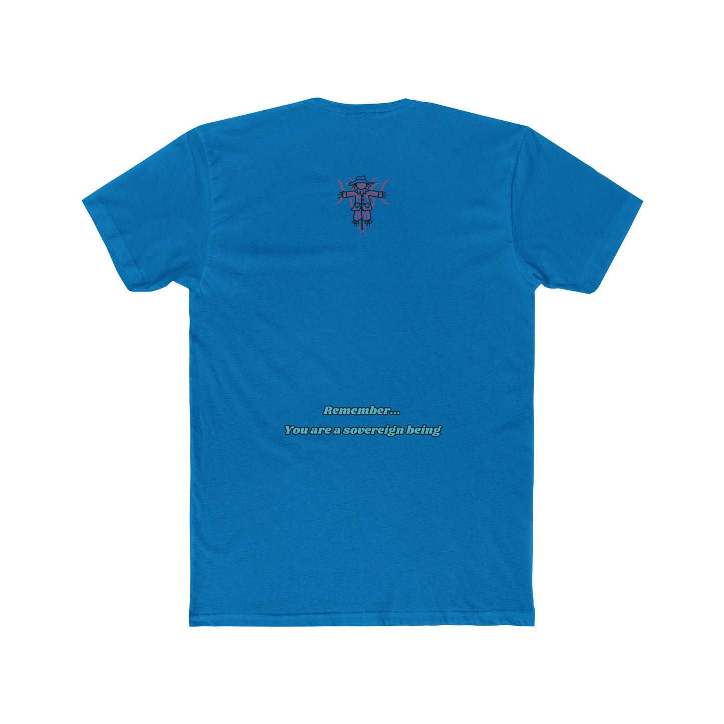 STRAWMAN (BLK) Graphic Motivational Shirt, Positive Vibes, Casual Wear