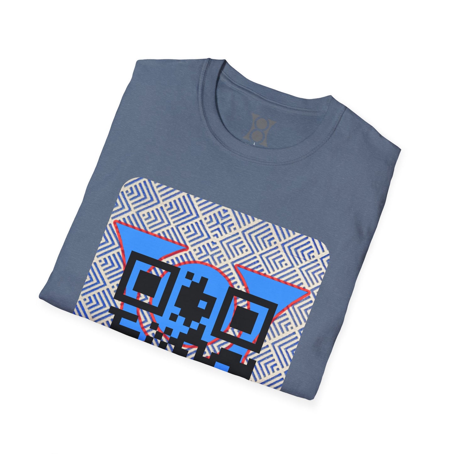 MATRIX STYLE QR Code T-Shirt, Unisex Graphic Tee