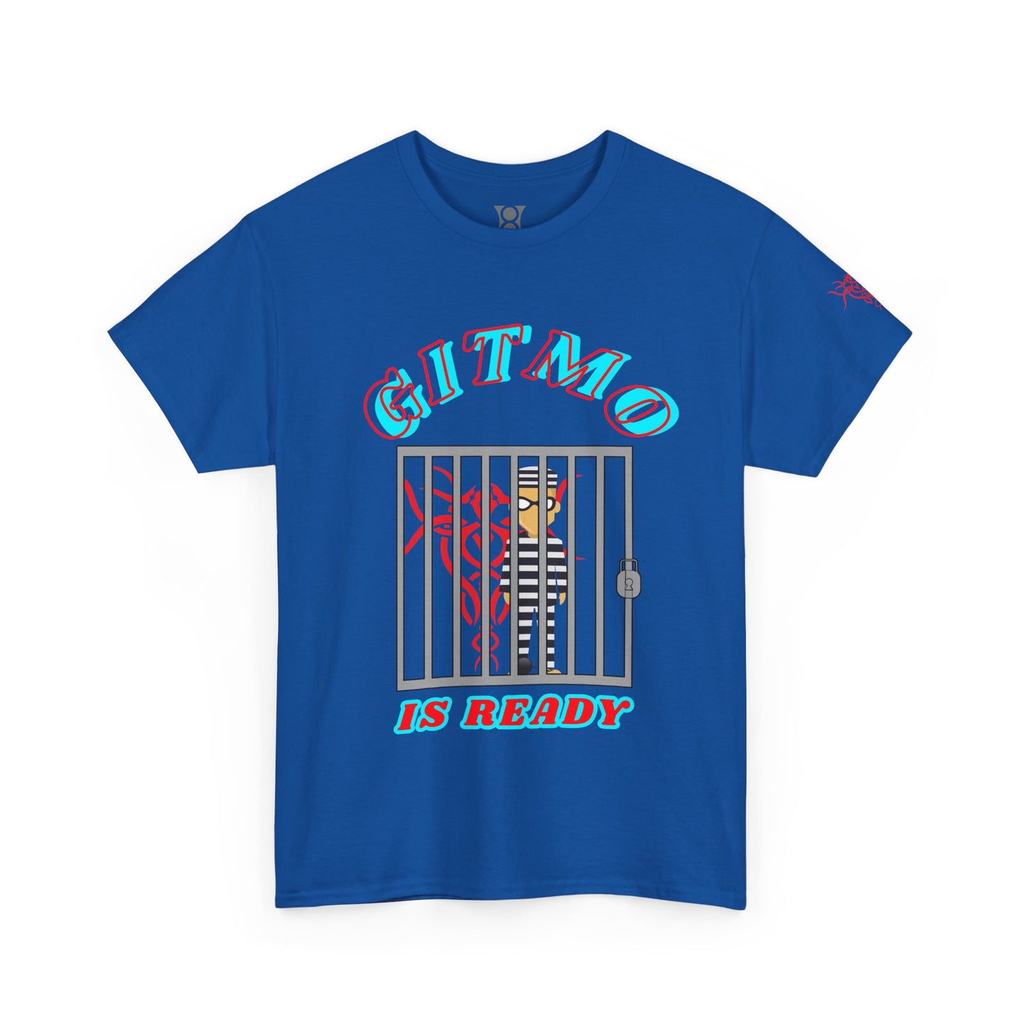 GITMO IS READY, Unisex Heavy Cotton Tee, Humor Shirt