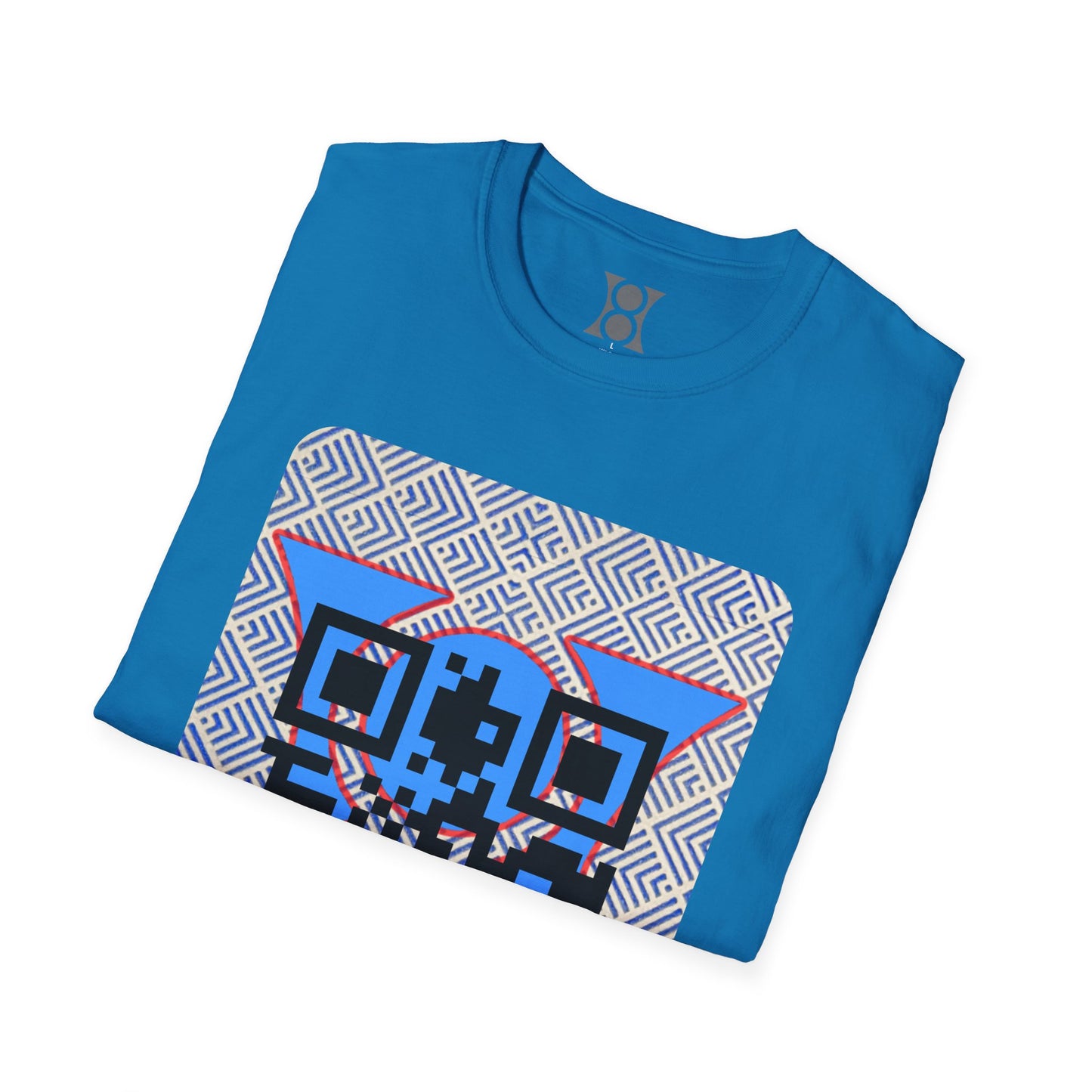 MATRIX STYLE QR Code T-Shirt, Unisex Graphic Tee