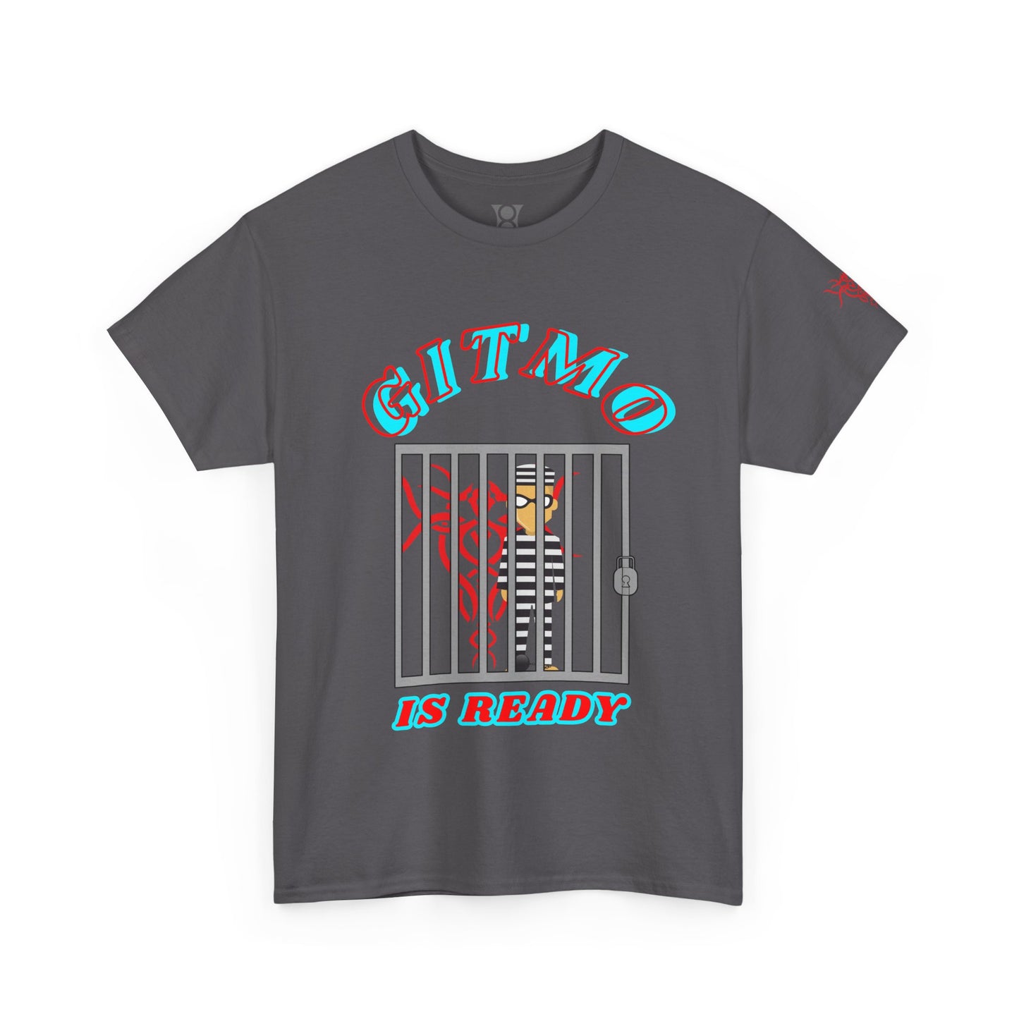 GITMO IS READY, Unisex Heavy Cotton Tee, Humor Shirt