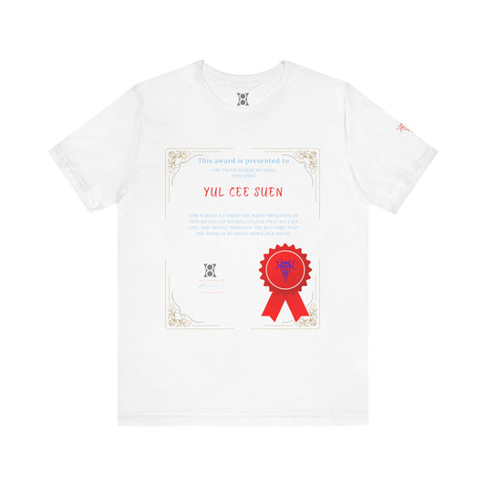 PHD, Award-Winning Quote Tee, Motivational Short Sleeve Shirt
