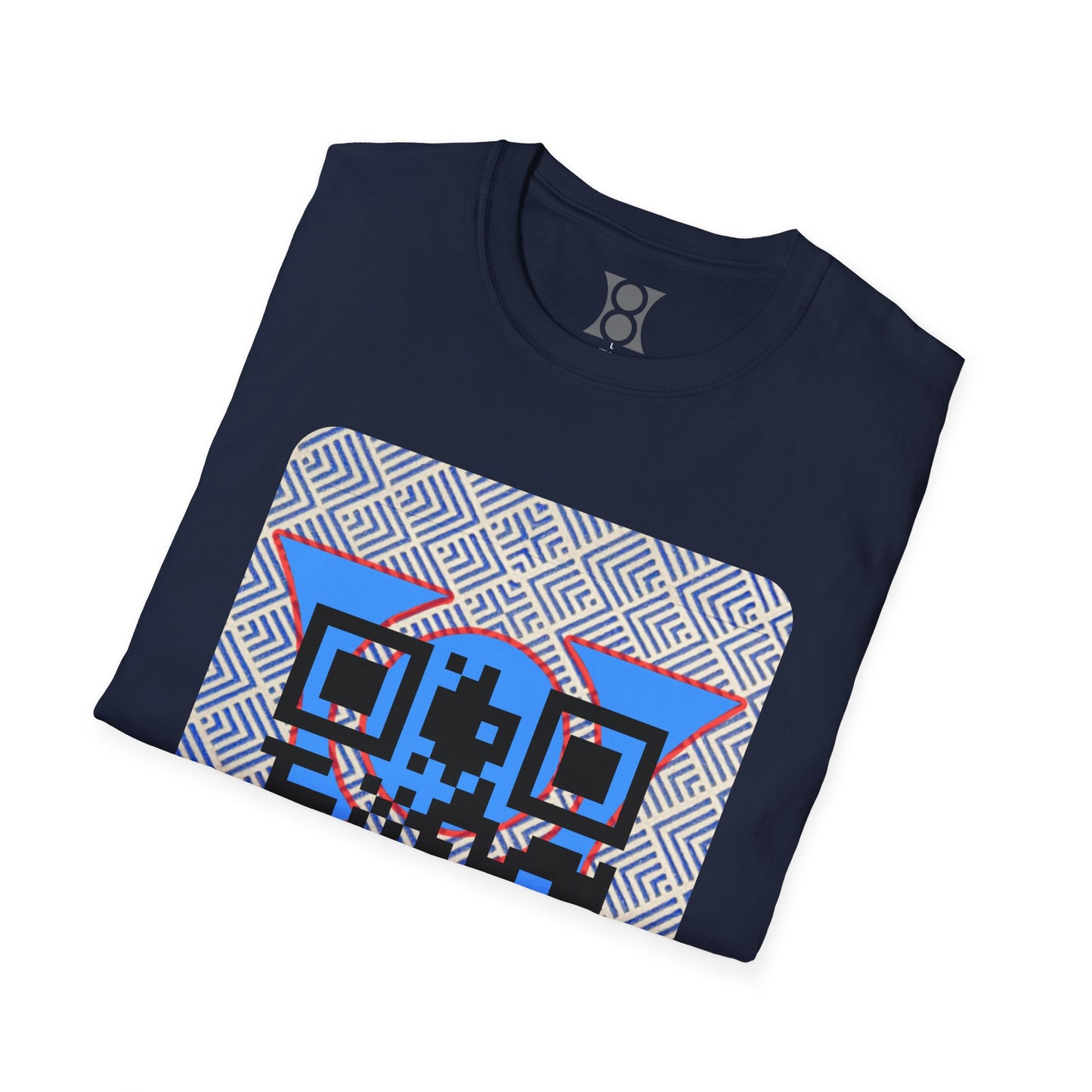 MATRIX STYLE QR Code T-Shirt, Unisex Graphic Tee