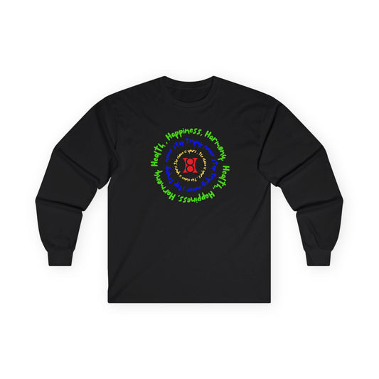 MOTOVATION Long Sleeve Tee, Unisex Cotton Tee, Positive Message Shirt, Gifts for Him/Her, CONSPIRACY WEAR