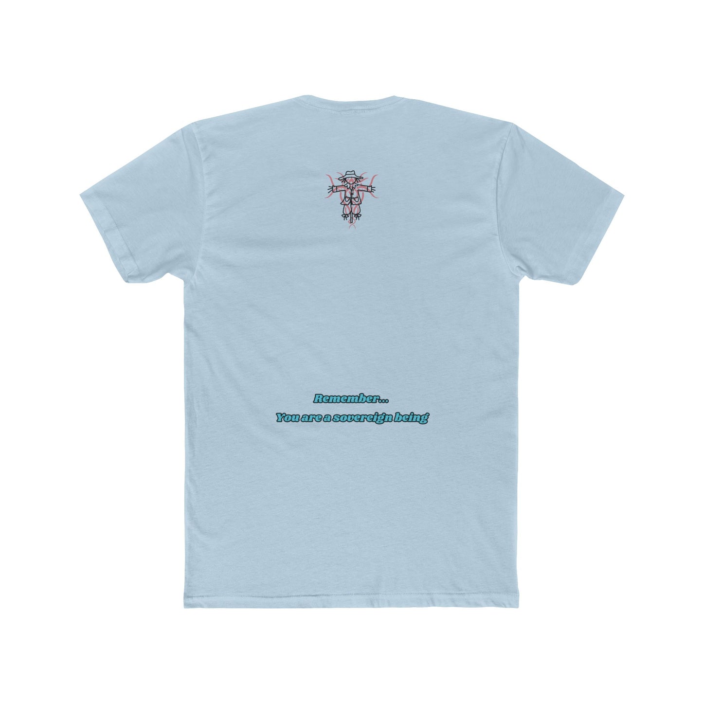 STRAWMAN (BLK) Graphic Motivational Shirt, Positive Vibes, Casual Wear