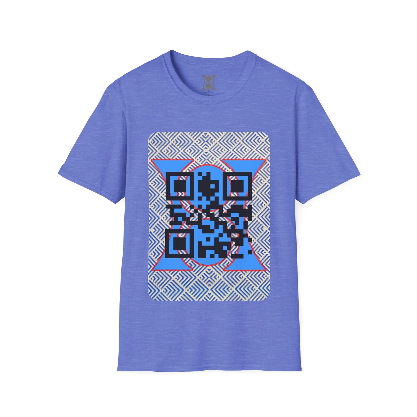 MATRIX STYLE QR Code T-Shirt, Unisex Graphic Tee