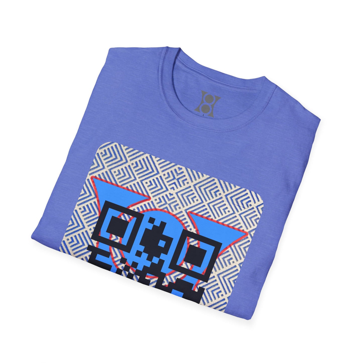 MATRIX STYLE QR Code T-Shirt, Unisex Graphic Tee